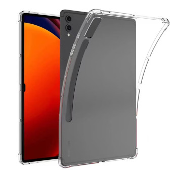 Θήκη Πλάτης Σιλικόνης Anti Shock για Samsung Galaxy Tab S9 Plus 12.4" - Χρώμα: Διάφανο Θήκη Πλάτης Σιλικόνης Anti Shock για Samsung Galaxy Tab S9 Plus 12.4" - Χρώμα: Διάφανο
