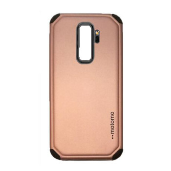Σκληρή Θήκη Πλάτης Motomo για Samsung G960F Galaxy S9 - Χρώμα: Ρόζ Χρυσό