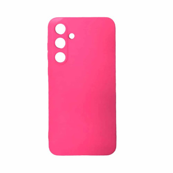 Θήκη Πλάτης Σιλικόνης Soft για Samsung Galaxy A35 - Χρώμα: Φούξια Θήκη Πλάτης Σιλικόνης Soft για Samsung Galaxy A35 - Χρώμα: Φούξια