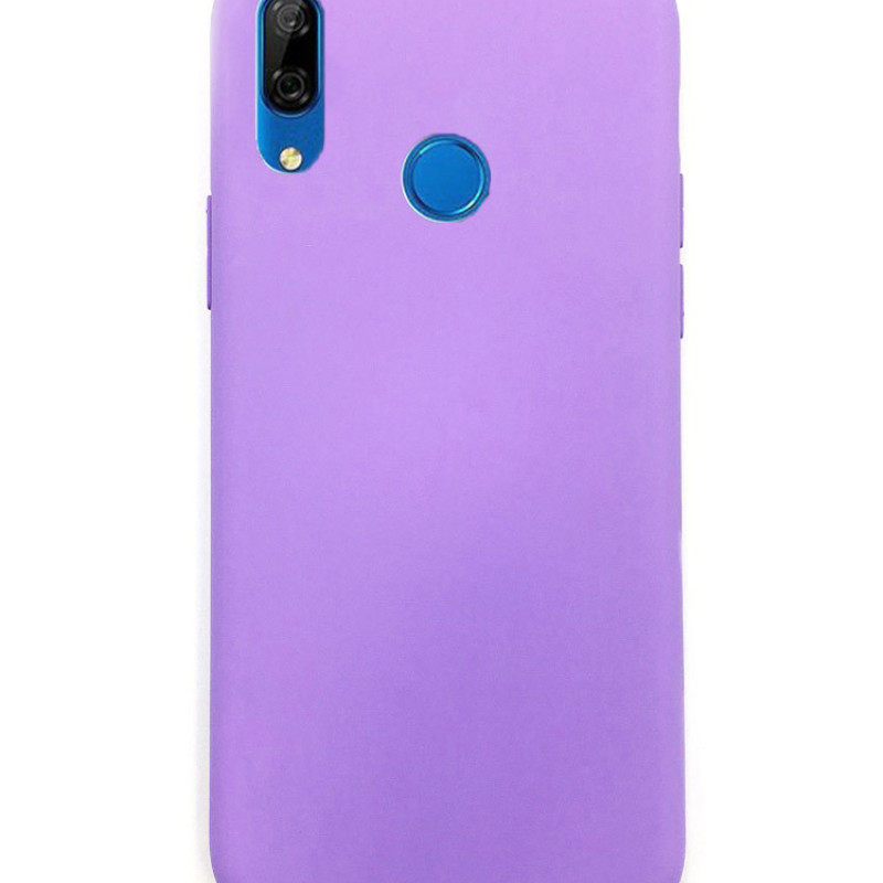 Θήκη Πλάτης Σιλικόνης Soft για Huawei Y9 Prime 2019 - Χρώμα: Λιλά