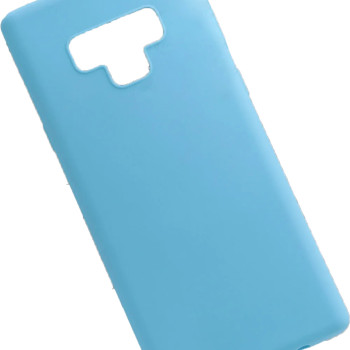 Θήκη Πλάτης Σιλικόνης Απλή για Samsung Galaxy Note 9 - Χρώμα: Γαλάζιο Θήκη Πλάτης Σιλικόνης Απλή για Samsung Galaxy Note 9 - Χρώμα: Γαλάζιο