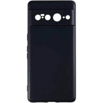 Θήκη Πλάτης Σιλικόνης Soft για Google Pixel 7 Pro - Χρώμα: Μαύρο