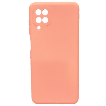 Θήκη Πλάτης Σιλικόνης Soft για Samsung A12 4G A125F - Χρώμα: Ροζ