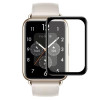 Smart Watch Screen Protector Full Glue Tempered Glass for Huawei GTS 43MM - Color: Black