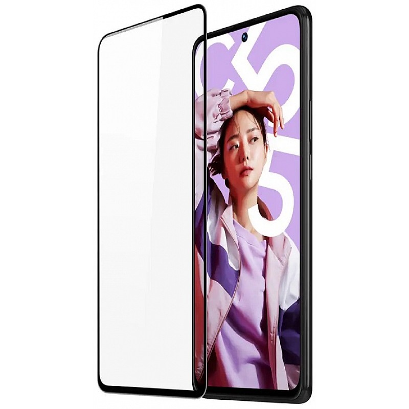 Full Cover Full Glue Tζαμάκι Προστασίας Οθόνης για Realme C55 - Χρώμα: Μαύρο Full Cover Full Glue Tζαμάκι Προστασίας Οθόνης για Realme C55 - Χρώμα: Μαύρο