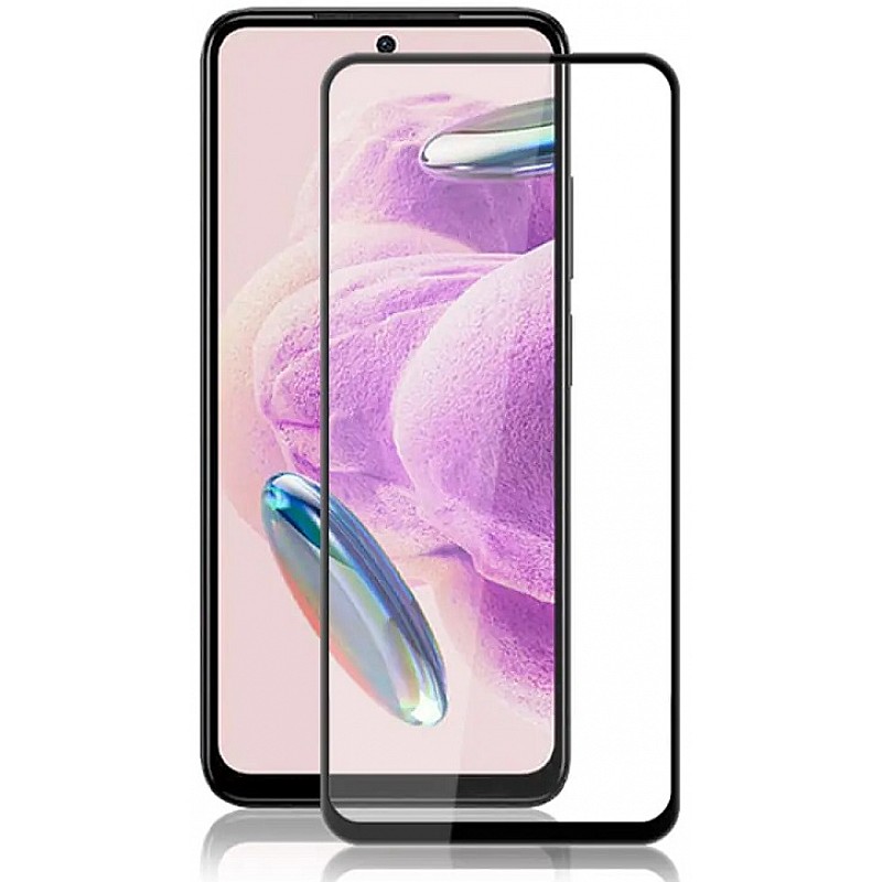 Full Cover Full Glue Tζαμάκι Προστασίας Οθόνης για Xiaomi Redmi Note 12S - Χρώμα: Μαύρο Full Cover Full Glue Tζαμάκι Προστασίας Οθόνης για Xiaomi Redmi Note 12S - Χρώμα: Μαύρο