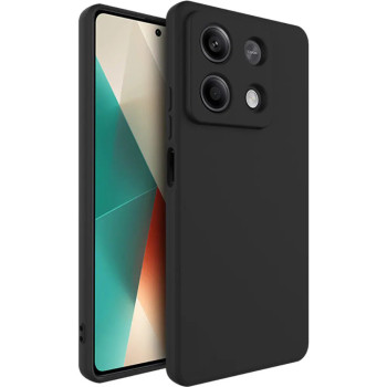 Θήκη Πλάτης Σιλικόνης Soft για Xiaomi Redmi Note 13 5G - Χρώμα: Μαύρο Θήκη Πλάτης Σιλικόνης Soft για Xiaomi Redmi Note 13 5G - Χρώμα: Μαύρο