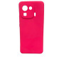 Θήκη Πλάτης Σιλικόνης Απλή για Xiaomi Mi 11 Pro - Χρώμα: Φούξια