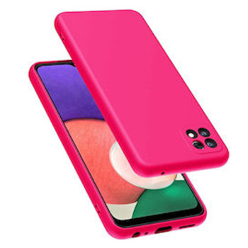 Θήκη Πλάτης Σιλικόνης Soft για Samsung Galaxy M53 - Χρώμα: Φούξια