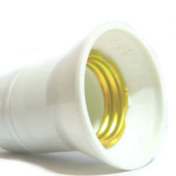 Ντουί Ρεύματος με Υποδοχή E27 - Χρώμα: Λευκό Ντουί Ρεύματος με Υποδοχή E27 - Χρώμα: Λευκό