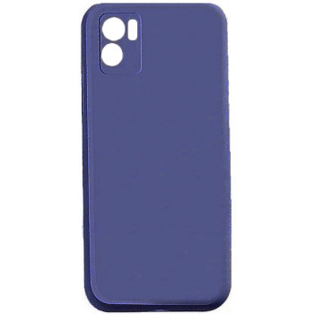 Θήκη Πλάτης Σιλικόνης Soft για Vivo Y01 - Χρώμα: Σκούρο Μπλέ