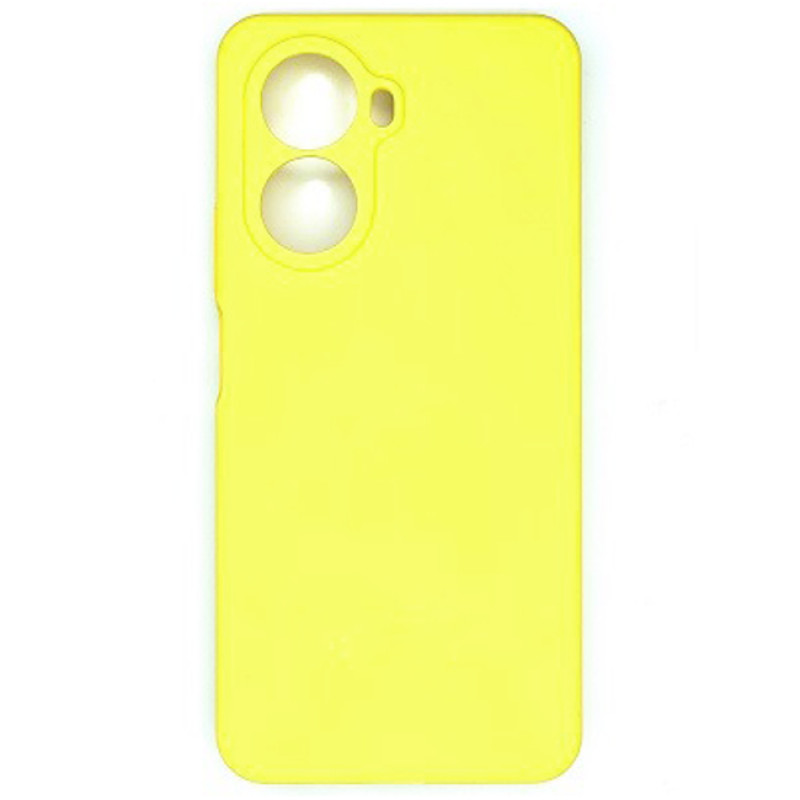 Θήκη Πλάτης Σιλικόνης Soft για Huawei Nova 10 SE - Χρώμα: Κίτρινο