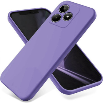Θήκη Πλάτης Σιλικόνης Soft για Xiaomi Poco F6 - Χρώμα: Λιλά Θήκη Πλάτης Σιλικόνης Soft για Xiaomi Poco F6 - Χρώμα: Λιλά