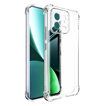 Θήκη Πλάτης Σιλικόνης Antishock για Xiaomi 13  - Χρώμα: Διάφανο