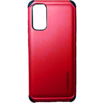 Σκληρή Θήκη Πλάτης Motomo για Xiaomi Redmi Note 9T - Χρώμα: Κόκκινο Σκληρή Θήκη Πλάτης Motomo για Xiaomi Redmi Note 9T - Χρώμα: Κόκκινο