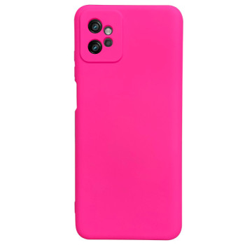 Θήκη Πλάτης Σιλικόνης Soft για Motorola G32 - Χρώμα: Φούξια