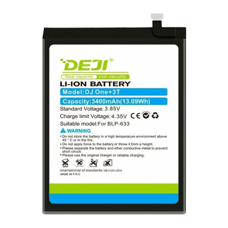 Deji Blp685 Oem Συμβατή Μπαταρία Αντικατάστασης Για One Plus 6T/One Plus 7 - 5000mAh