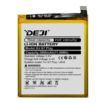 Deji Je40 Oem Συμβατή Μπαταρία Αντικατάστασης Για Motorola Moto G7 Power,G7 Play,One P30 Play - 3000mAh