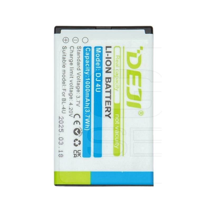 Συμβατή Μπαταρία Deji BL-4U Αντικατάστασης για Nokia 300 Asha, 5330, E75 - 900mAh