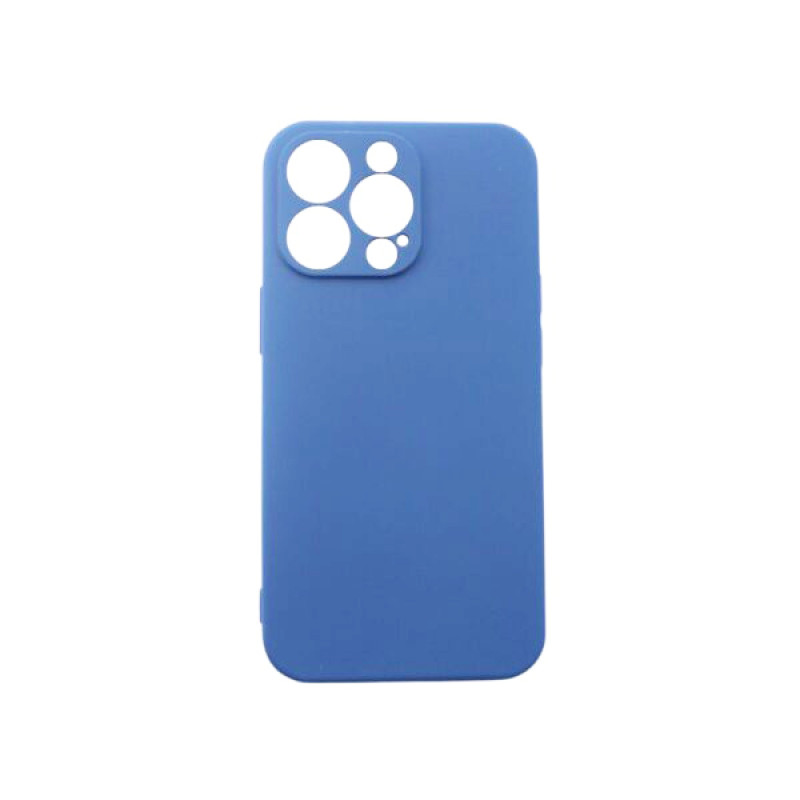 Θήκη Πλάτης Σιλικόνης Soft για Apple iPhone 11 Pro Max - Χρώμα: Μπλε