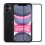 Full Cover Full Glue Tζαμάκι Προστασίας Οθόνης για Apple iPhone XR / 11 - Χρώμα: Μαύρο