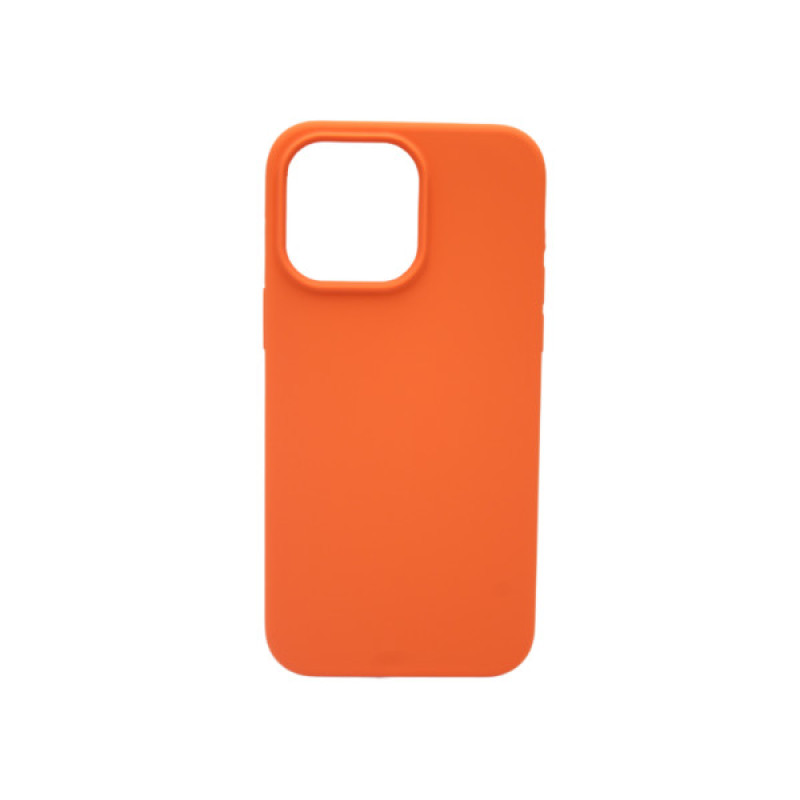 Θήκη Πλάτης Σιλικόνης Soft για Apple iPhone 11 Pro Max - Χρώμα: Πορτοκαλί