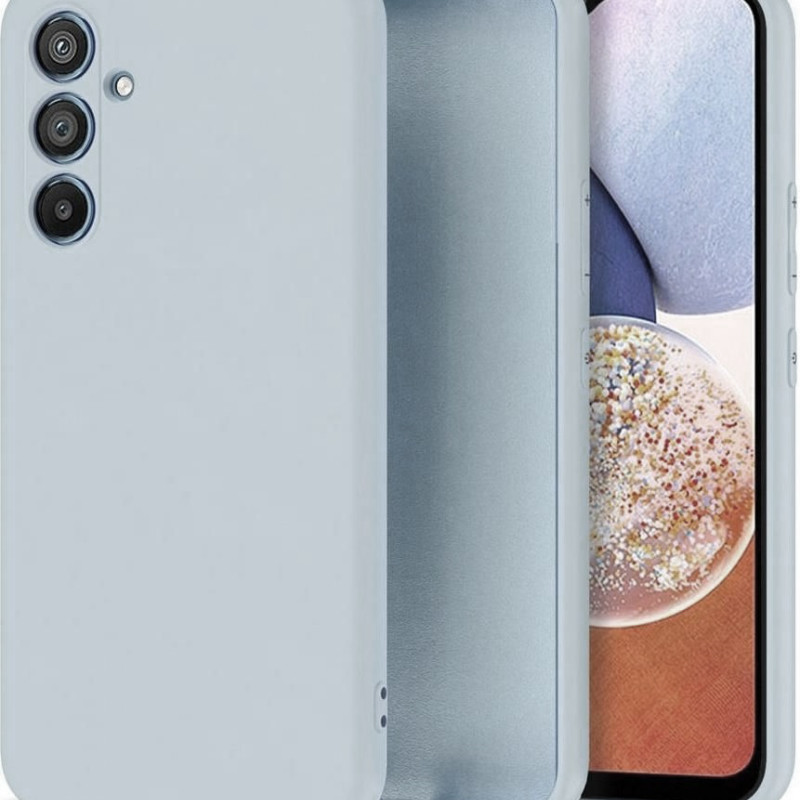 Θήκη Πλάτης Σιλικόνης Soft για Samsung Galaxy M13 - Χρώμα: Απαλό Μπλέ
