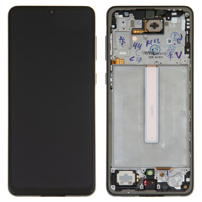 Incell Οθόνη LCD με Μηχανισμό Αφής Assembly και Πλαίσιο για Samsung Galaxy A33 - Χρώμα: Μαύρο
