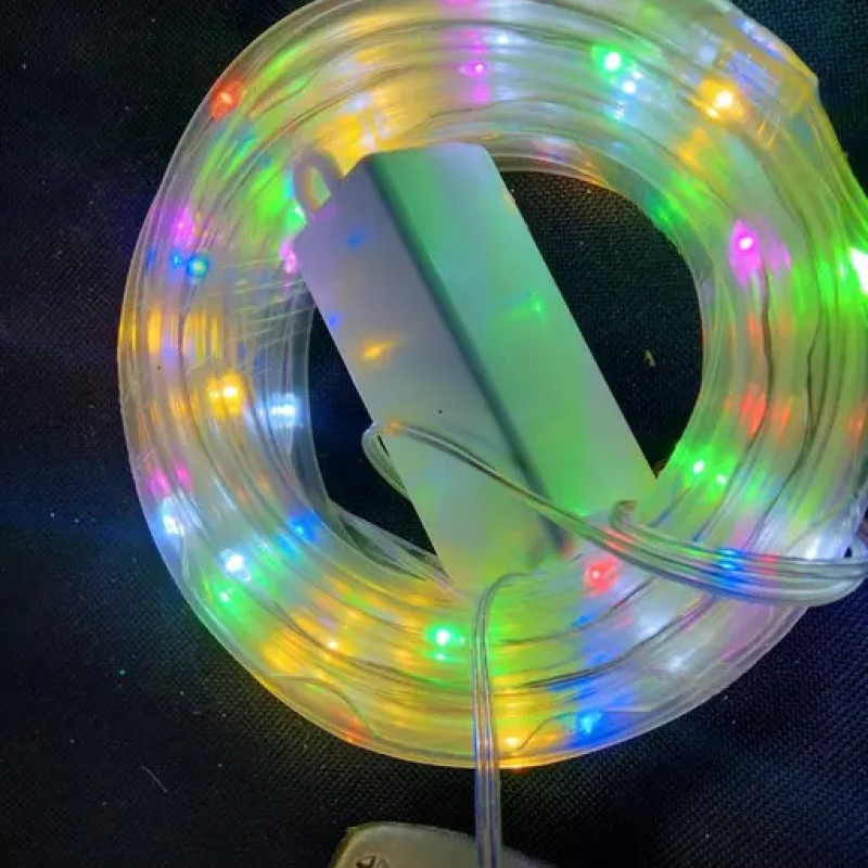 Φωτάκια LED σε Πλαστικό Σωληνάκι 8 Fuctions 10m