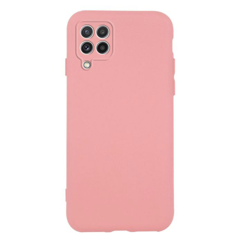 Θήκη Πλάτης Σιλικόνης Soft HQ για Samsung Galaxy A12 A125 Χρώμα: Ρόζ