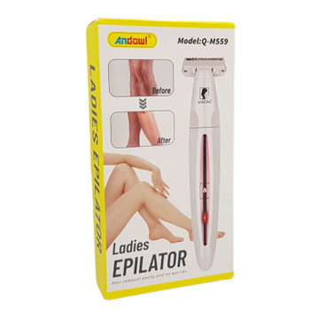 Andowl Q-M559 Επαναφορτιζόμενη Ξυριστική Μηχανή Προσώπου - Χρώμα: Άσπρο-Μπλε