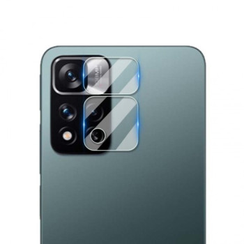 Full Glue Full Cover Full Glue Tζαμάκι Προστασίας Πίσω Κάμερας για Xiaomi Redmi Note 11 Pro Plus 5G - Χρώμα: Διάφανο