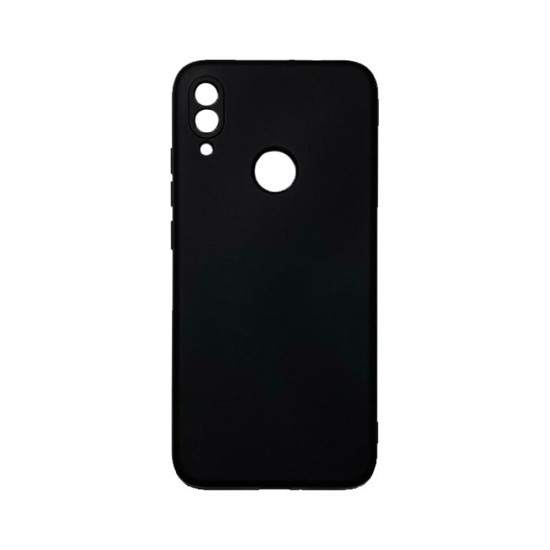 Θήκη Πλάτης Σιλικόνης Soft για Xiaomi Redmi Note 7 - Χρώμα: Μαύρο
