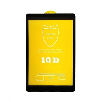 Full Glue Full Cover Tζαμάκι Προστασίας Οθόνης για Samsung Galaxy T560/T561 Tab E 9.6 - Χρώμα: Μαύρο