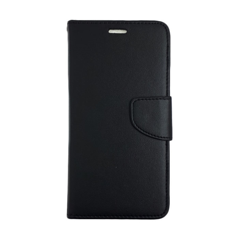 Θήκη Βιβλίο με Κλίπ για Apple iPhone 4/4s - Χρώμα: Μαύρο