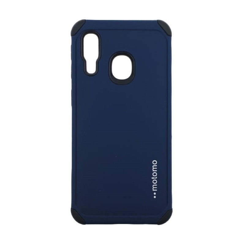 Σκληρή Θήκη Πλάτης Motomo για Samsung A405F Galaxy A40 - Χρώμα: Σκούρο Μπλε