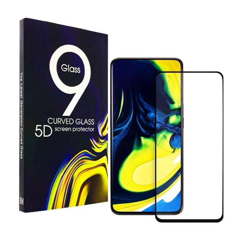 Full Cover Full Glue Tζαμάκι Προστασίας Οθόνης για Apple iPhone X/XS/11 Pro - Χρώμα: Λευκό