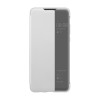 Θήκη Smart View Flip για Samsung A805F Galaxy A80/Galaxy A90 - Χρώμα: Ασημί