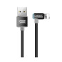 Earldom EC-020i Καλώδιο Φόρτισης & Μεταφοράς Δεδομένων USB-A Male σε Lightning 1m - Χρώμα: Μαύρο