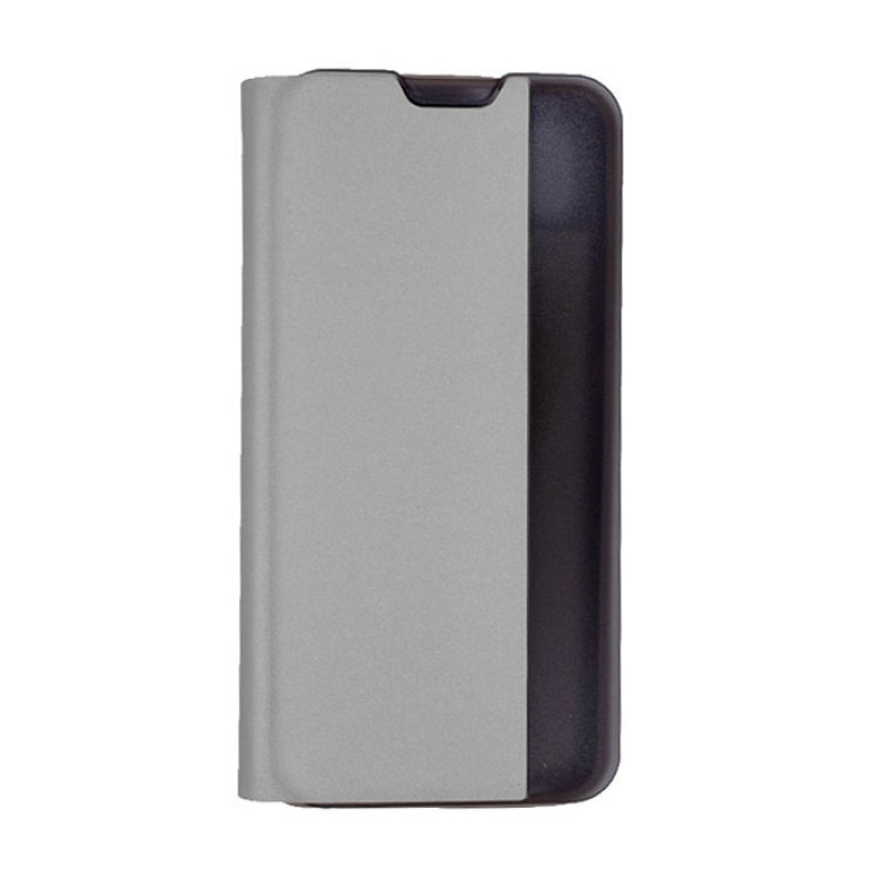 Θήκη Smart View Flip για Xiaomi Redmi Note 8 - Χρώμα: Γκρι