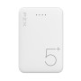 Power Bank PZX V05 Dual USB/1 Micro Sockets 5000mAh - Color: White