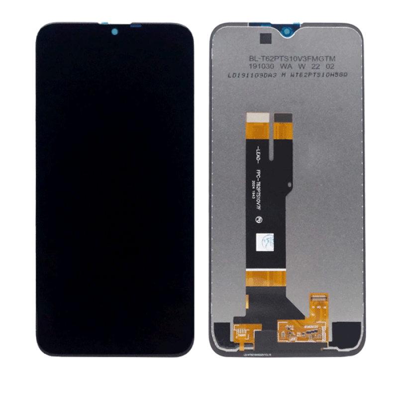 Οθόνη LCD με Μηχανισμό Αφής για Nokia 2.3 - Χρώμα: Μαύρο
