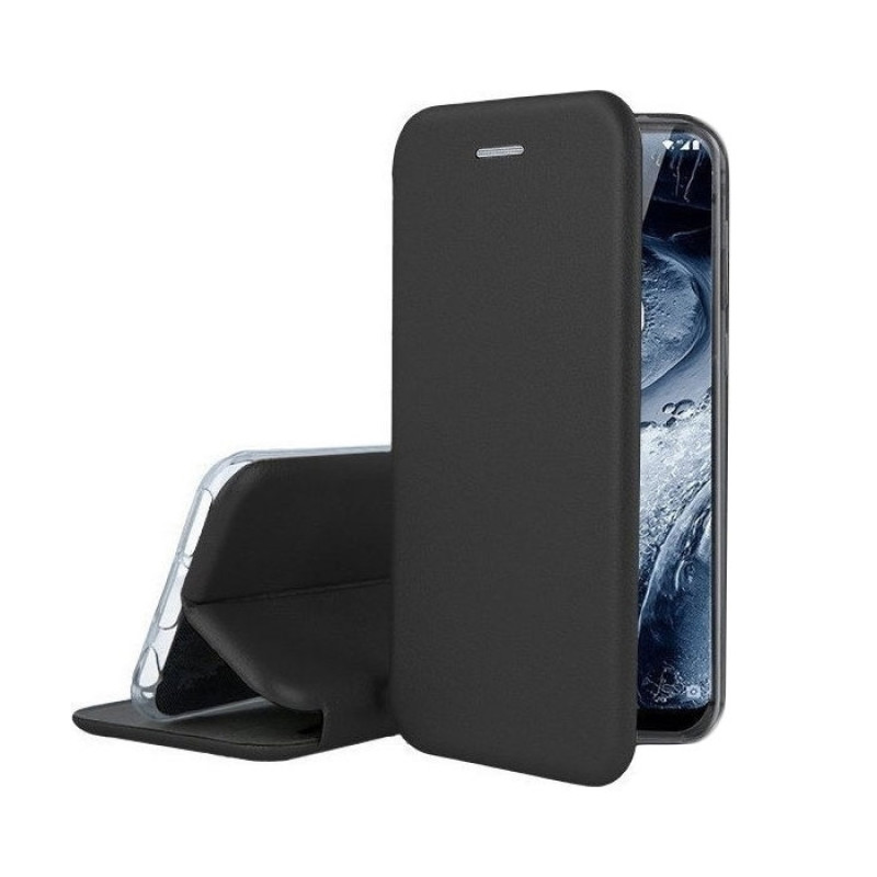 Θήκη Βιβλίο Μαγνητική Elegance για Samsung A725F Galaxy A72 - Χρώμα: Μαύρο