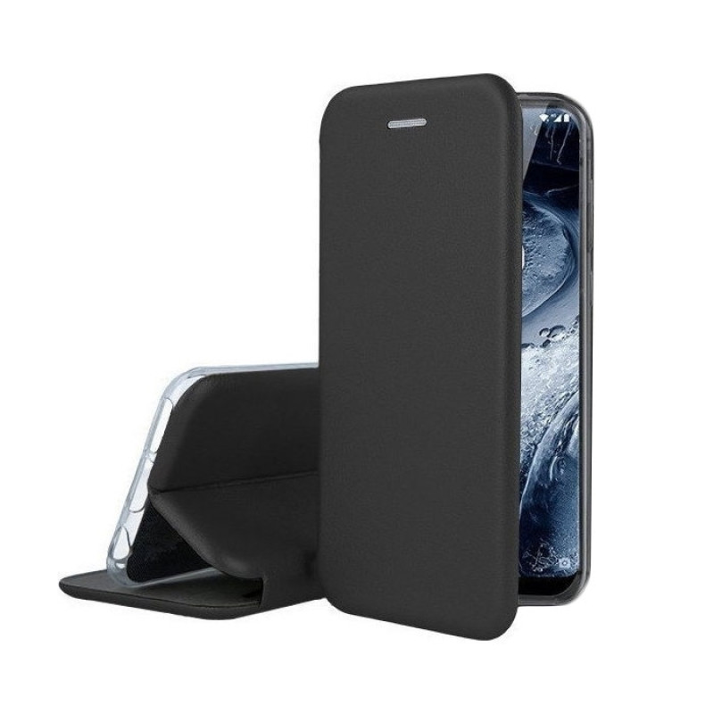Θήκη Βιβλίο Μαγνητική Elegance για Xiaomi Redmi 9AT/9A - Χρώμα: Μαύρο