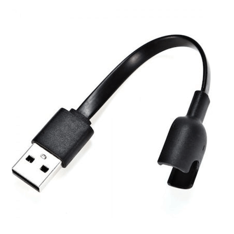 Καλώδιο Φόρτισης / Charging Dock Cable for Xiaomi Mi Band 2 - Χρώμα: Μαύρο
