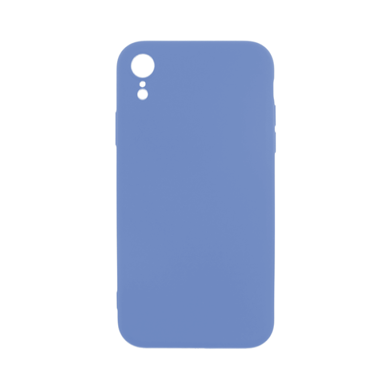 Θήκη Πλάτης Σιλικόνης Soft για Apple iPhone XR - Χρώμα: Απαλό Μπλέ