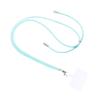 Λουράκι/ Μπρελόκ Λαιμού με Αποσπώμενη Άκρη για Κινητό - Χρώμα: Απαλό Τιρκουάζ Λουράκι/ Μπρελόκ Λαιμού με Αποσπώμενη Άκρη για Κινητό - Χρώμα: Απαλό Τιρκουάζ
