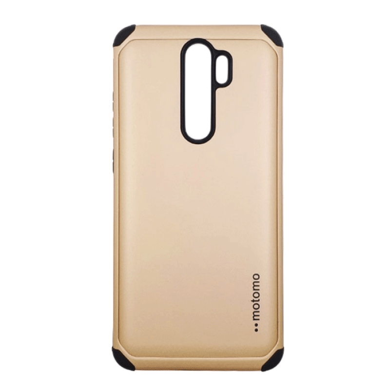 Σκληρή Θήκη Πλάτης Motomo για Xiaomi Redmi 9 - Χρώμα: Χρυσό