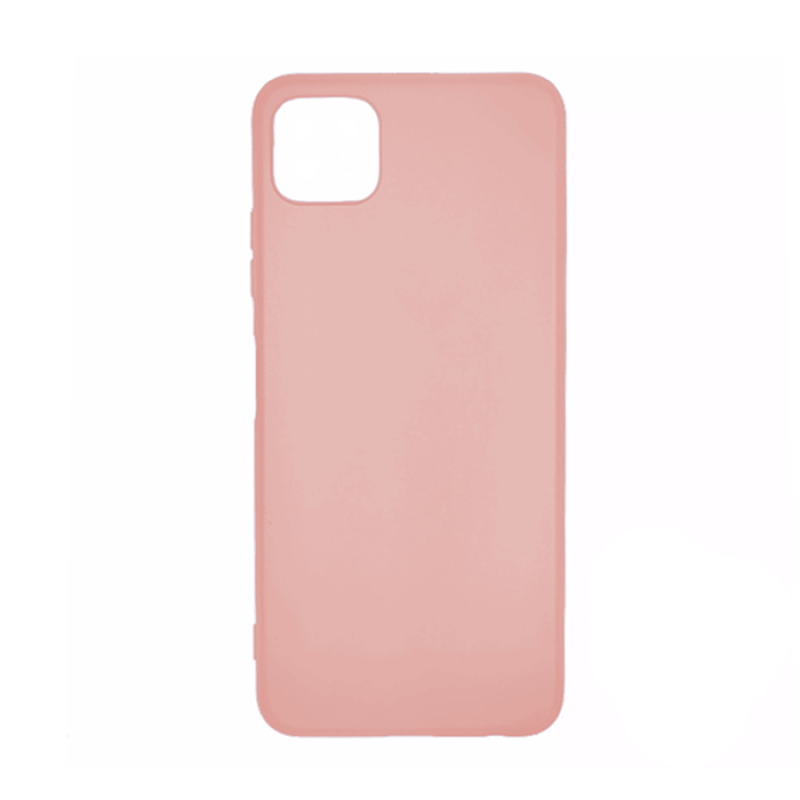 Θήκη Πλάτης Σιλικόνης Απλή για Samsung A226B Galaxy A22 5G - Χρώμα: Απαλό Ρόζ