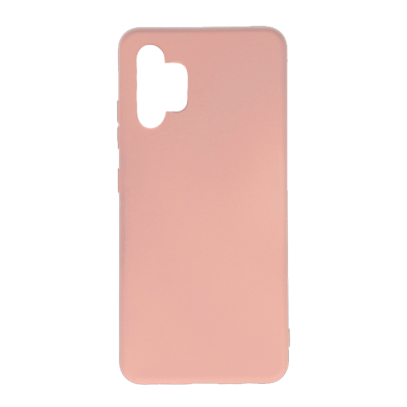 Θήκη Πλάτης Σιλικόνης Απλή για Samsung A325B Galaxy A32 4G - Χρώμα: Ρόζ